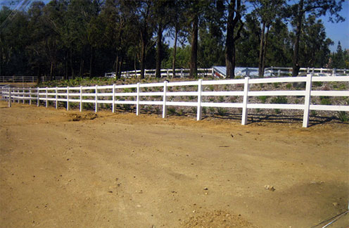 3 Rail Vinyl Fence Contractor in Rock Hill SC